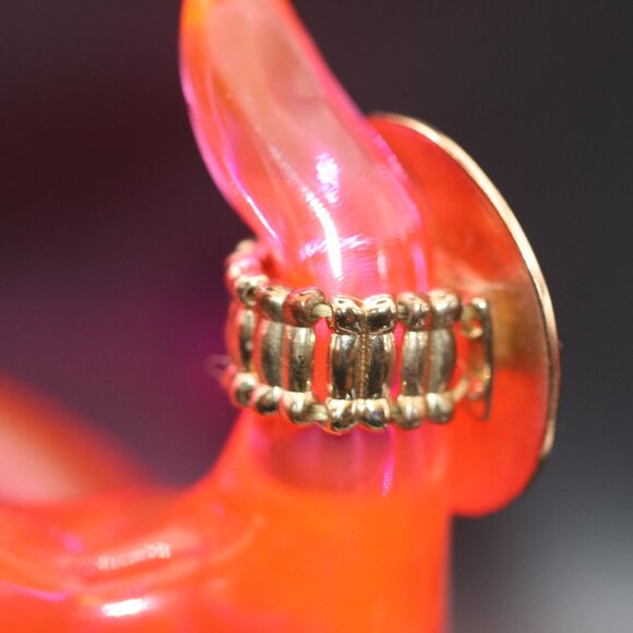 Stretch Boss Ring in Gold Tone - Picture 2 of 4